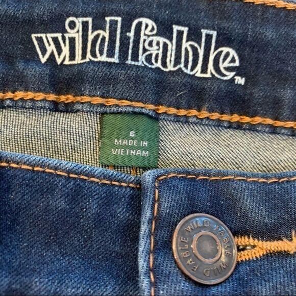 Wild Fable High Rise Skinny Distressed Jeans - Picture 7 of 9